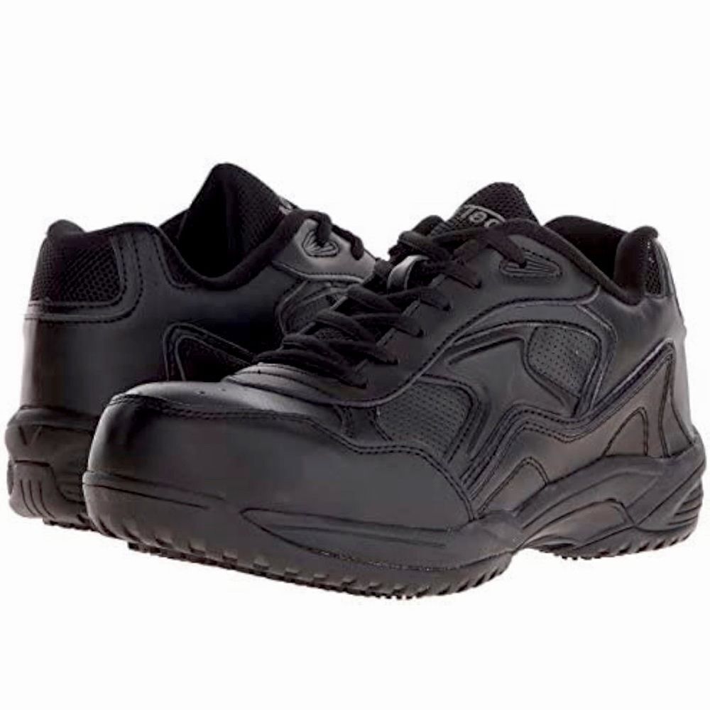 Ad Tec Mens Certified Workshift Work Shoes Memory Foam Non Metallic NEW SZ 8